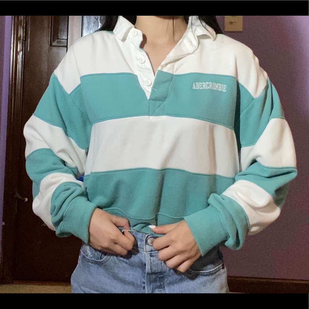 Abercrombie collar top